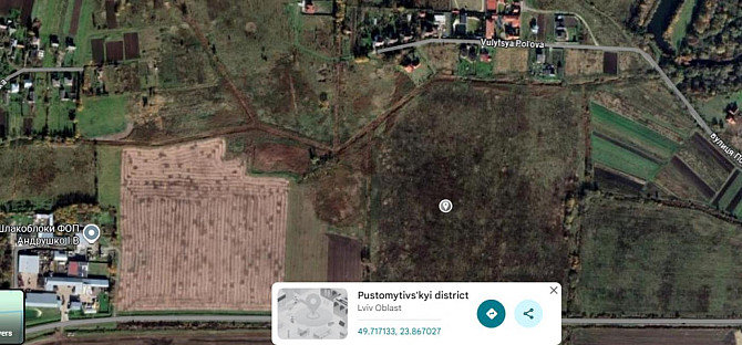 Продаж земельної ділянки — Пустомитівський район Pustomyty - photo 1