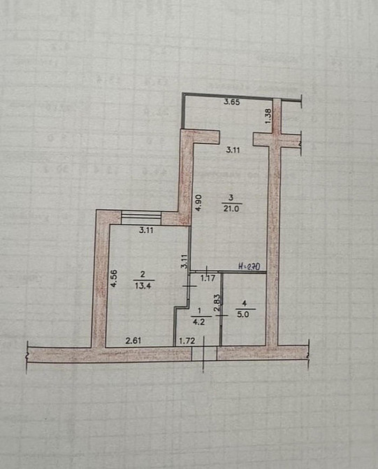 Продаж Квартира 1-кімнатна, 6/12 поверх на вул. Миру Zhytomyr - photo 1