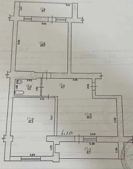 Продам 2-х комнатную квартиру с ремонтом и мебелью на ул.Паустовского Одеса - фото 8