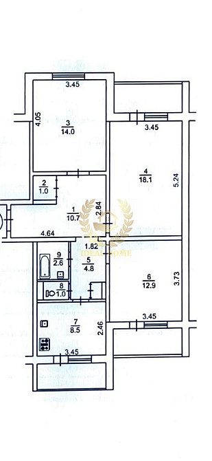 Простора трикімнатна квартира в зеленому районі Києва Київ - фото 2