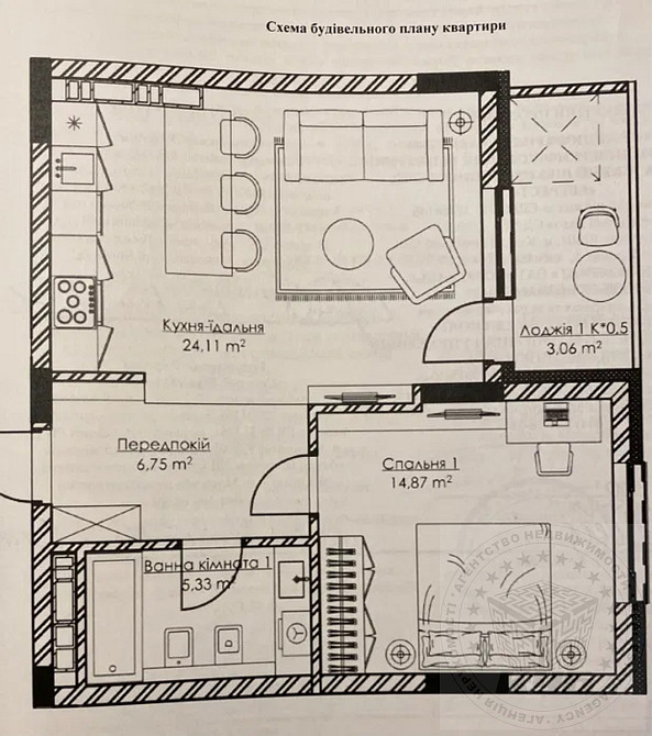 1- кімнатна, вул. Набережно-Рибальська 11.Подільський. Kiev - photo 2