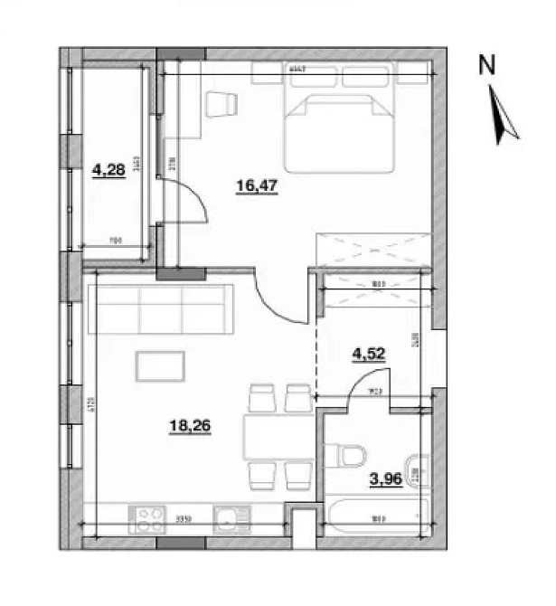 Продаж Квартира 1-кімнатна, 4/7 поверх на вул. Шевченка Тараса L'viv - photo 9