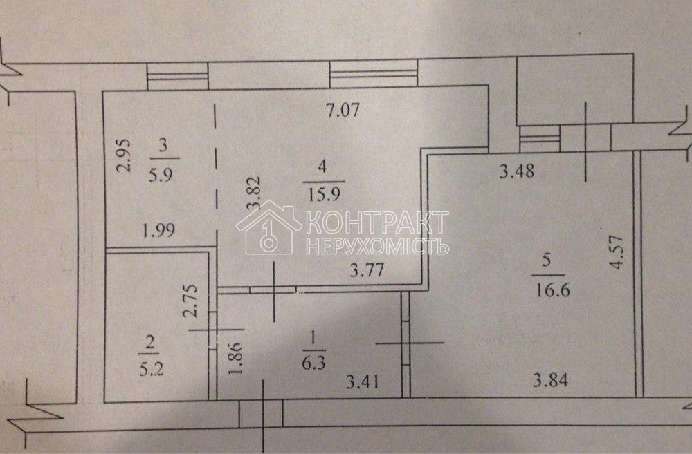 Продаж Квартира 2-кімнатна, 5/10 поверх на вул. Клочківська Харків - фото 15