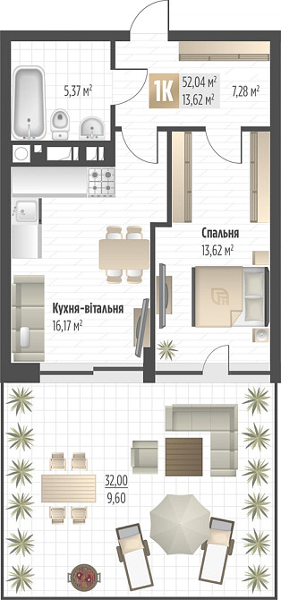 Продаж Квартира 1-кімнатна, 2/6 поверх на вул. Орлика Пилипа Львів - фото 4
