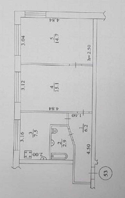 Продаж Квартира 2-кімнатна, 1/5 поверх на Івана Виговського вул., д. 12В Kiev - photo 11