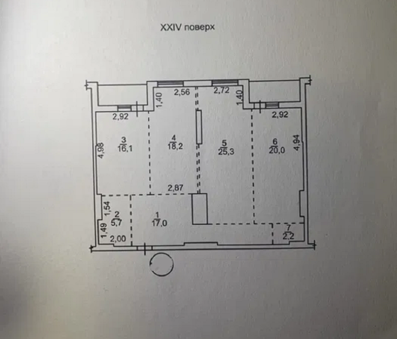 Продам 3-комн. квартиру в ЖК Родос, 24/26 эт., окна на Генуэзскую Одеса