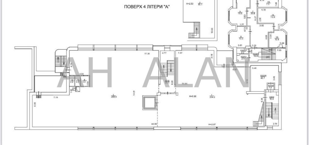Оренда офісне приміщення на вул. Жилянська приміщень - 4, поверх - 2/4 Київ - фото 16