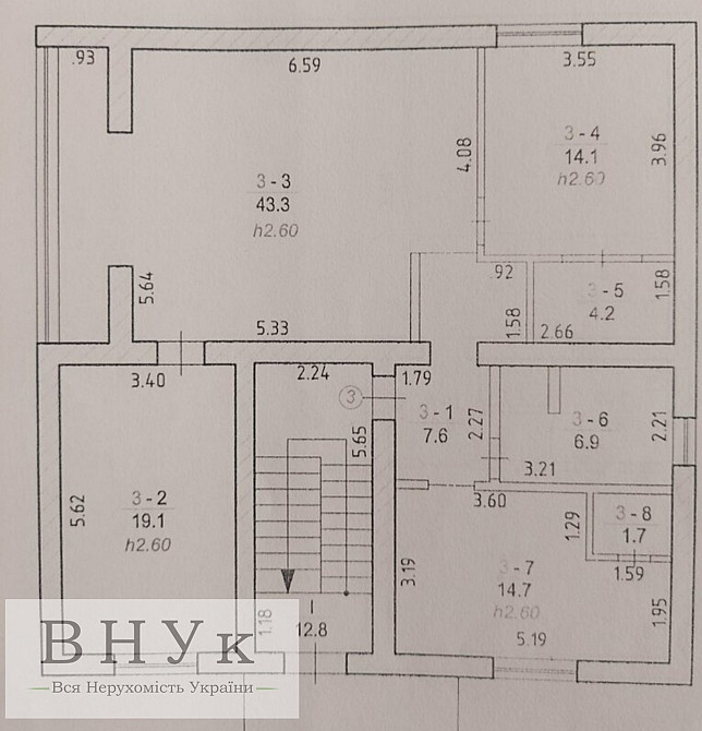 Продаж Квартира 3-кімнатна, 2/4 поверх на Підгороднє Ternopil' - photo 14