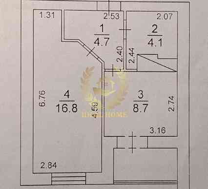 Продаж Квартира 1-кімнатна на Школьная ул., 4 Вільна Тарасівка