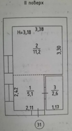 Продам часть дома в переулке Спартаковском (на Черемушках) Одеса