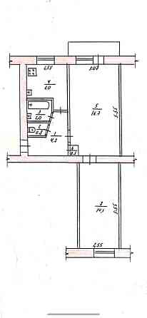 Продаж 2к Квартира 45 кв.м Київська Zhytomyr
