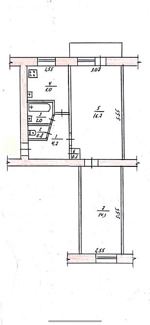 Продаж 2к Квартира 45 кв.м Київська Житомир - фото 1