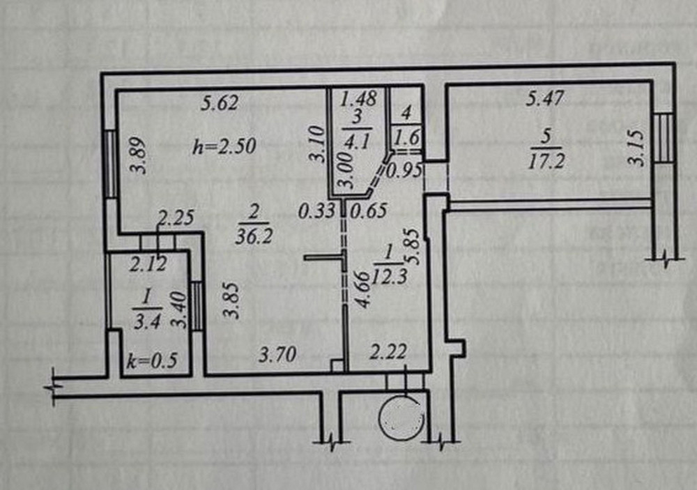 Продаж Квартира 2-кімнатна, 13/16 поверх на Высоцкого ул., 2А Дніпро - фото 19