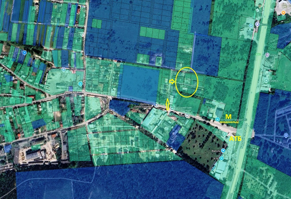 Продаж земельної ділянки 6 соток на Зарічани Zhytomyr - photo 1