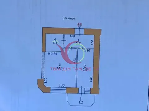 Продаж 1к Квартира 32.9 кв.м ЖК вул. Тролейбусна, 4 Тернопіль - фото 10
