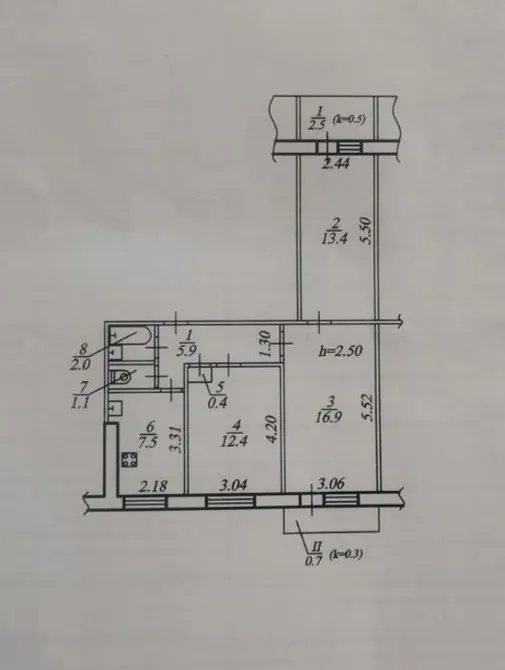 Продаж 3к Квартира 63 кв.м пр. Слобожанский 104 Дніпро - фото 11