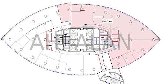 Оренда офісне приміщення на Мечникова вул., 2 поверх - 25/33 Kiev