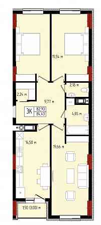 Продаж Квартира 3-кімнатна на Бельведерська-Ленкавського Івано-Франківськ
