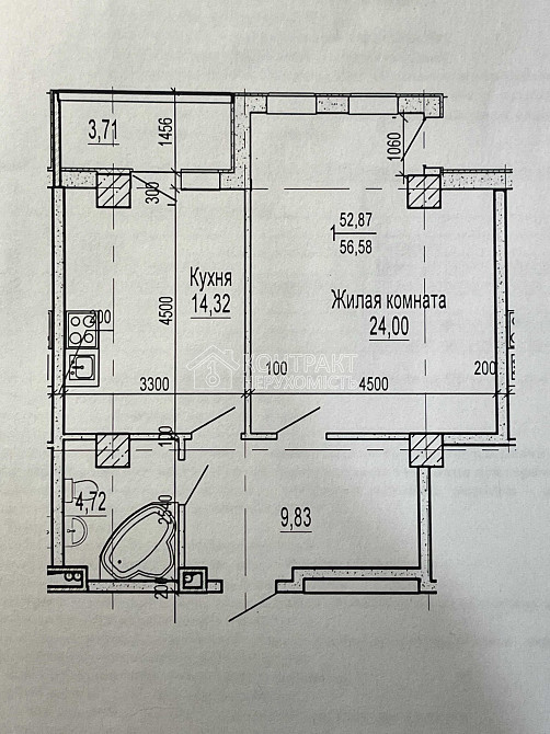 Продаж Квартира 1-кімнатна, 14/20 поверх на вул. Клочківська Харків - фото 9