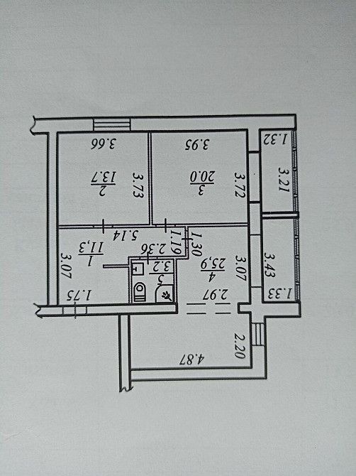 Продаж Квартира 2-кімнатна, 6/15 поверх на Большая Диёвская, 24а Дніпро - фото 1