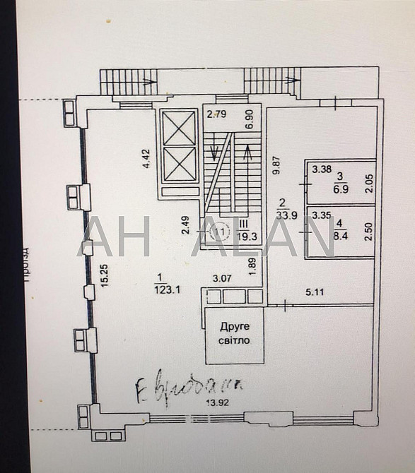 Оренда торгове приміщення на Володимирська вул., 38 приміщень - 4, поверх - 1/8 Київ - фото 11