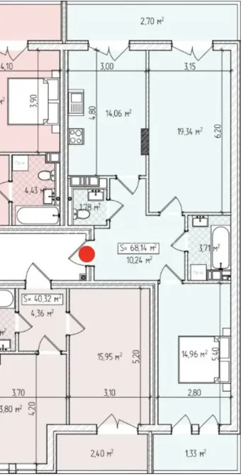 Продаж 2к Квартира 67 кв.м Минайська 14В Ужгород - фото 11