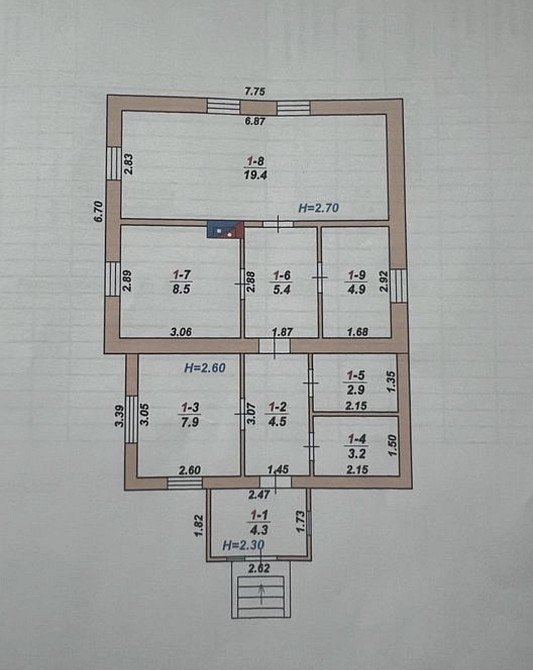 Продаж 1-поверховий Будинок з ділянкою 28 сот 61 кв.м 3 кімн. на Зарічани Північна Zhytomyr - photo 2