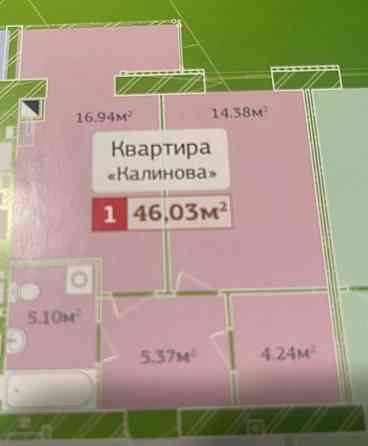 Продаж Квартира 1-кімнатна, 5/12 поверх на вул. Миру Zhytomyr