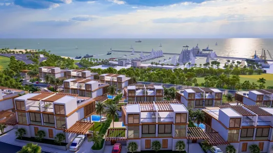 House abroad 256 sq.m 3 rooms 3-th floor Famagusta, {geo.country} at Карпаз Famagusta