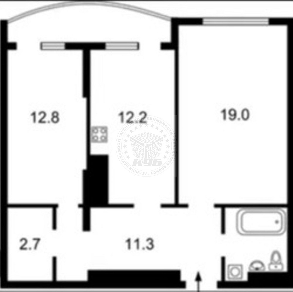 Продаж Квартира 2-кімнатна, 9/25 поверх на Івана Крамського вул., 9 Kiev - photo 14