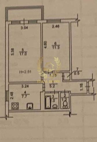 Продаж Квартира 2-кімнатна, 9/9 поверх на Остафия Дашкевича ул., 9 Kiev - photo 2