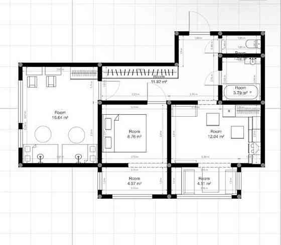Продаж 2к Квартира 67 кв.м Грушевського Житомир