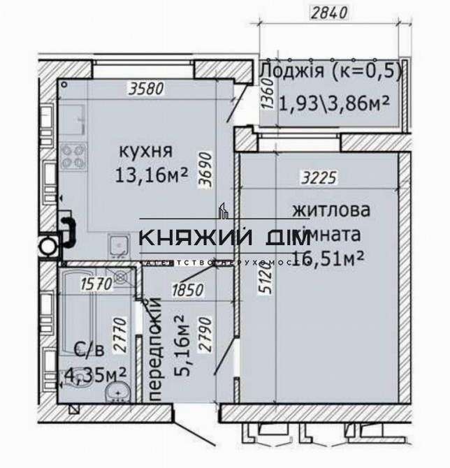 Продажа 1к.кв. в ЖК Кришталеві джерела - 4. № 21134870 Київ - фото 16