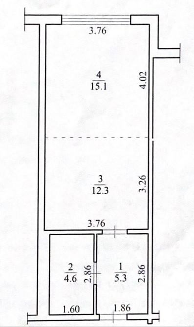 Продаж Квартира 1-кімнатна, 1/6 поверх на Дмитра Луценка вул., д. 10 Kiev - photo 8