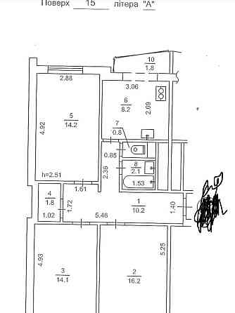 3-кімнатна, Свободи просп., 30А, Подільський Kiev