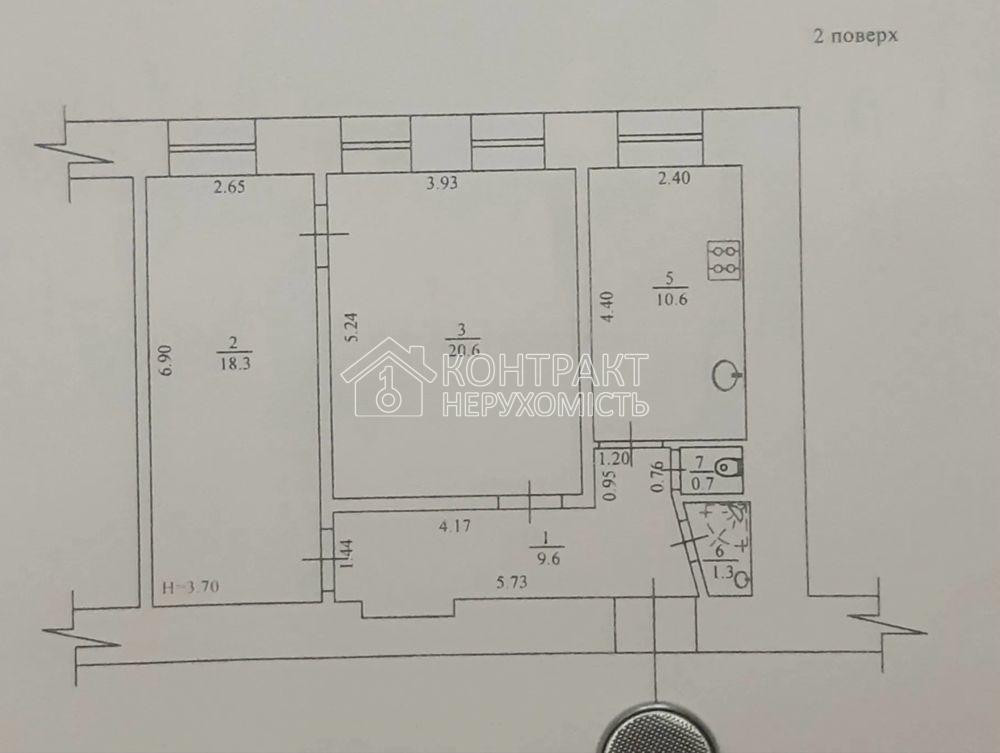 Продаж Квартира 2-кімнатна, 2/3 поверх на вул. Куликівський узвіз Харків - фото 8