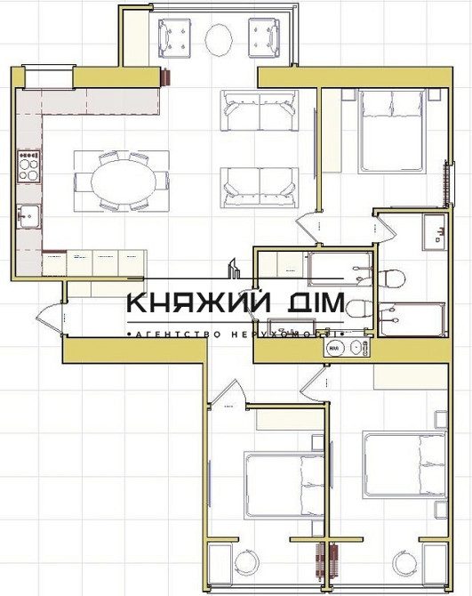 ПРОДАЖ 4-к квартира по вул. Дегтярівська 26А № 21145454 Київ - фото 1