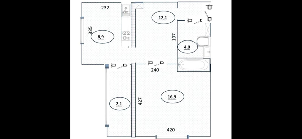 Продаж Квартира 1-кімнатна, 7/16 поверх на Левка Лук’яненка вул., д. 2-М Київ - фото 15