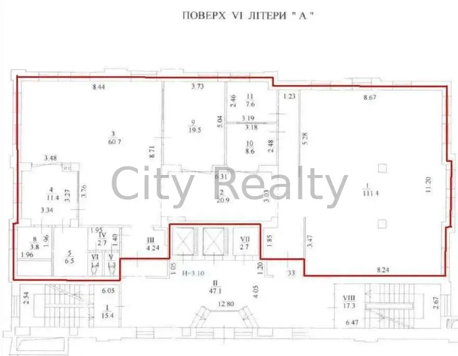 For rent Office Spaces area 312 sq.m floor 6 Kiev Воздвиженська 45 Kiev - photo 7