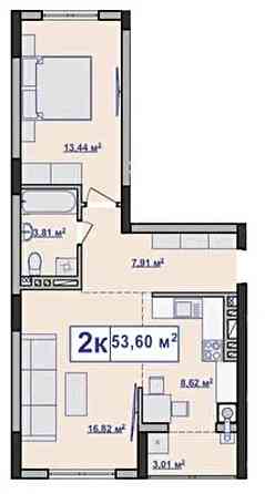 Продаж Квартира 2-кімнатна, 2/10 поверх на Чорновола Ивано-Франковск