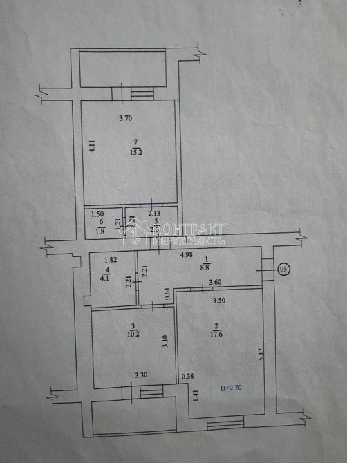 Продаж Квартира 2-кімнатна, 8/9 поверх на вул. Роганська Харьков - изображение 9