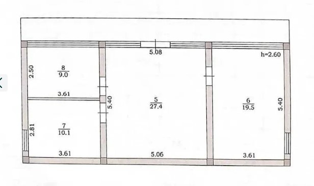2 комн. кв., французский б., ЖК Париж Одеса - фото 13