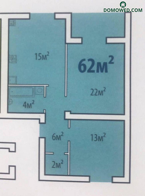 Оренда Квартира 1-кімнатна, 7/25 поверх на Жулянская ул., 2Г Київ - фото 2