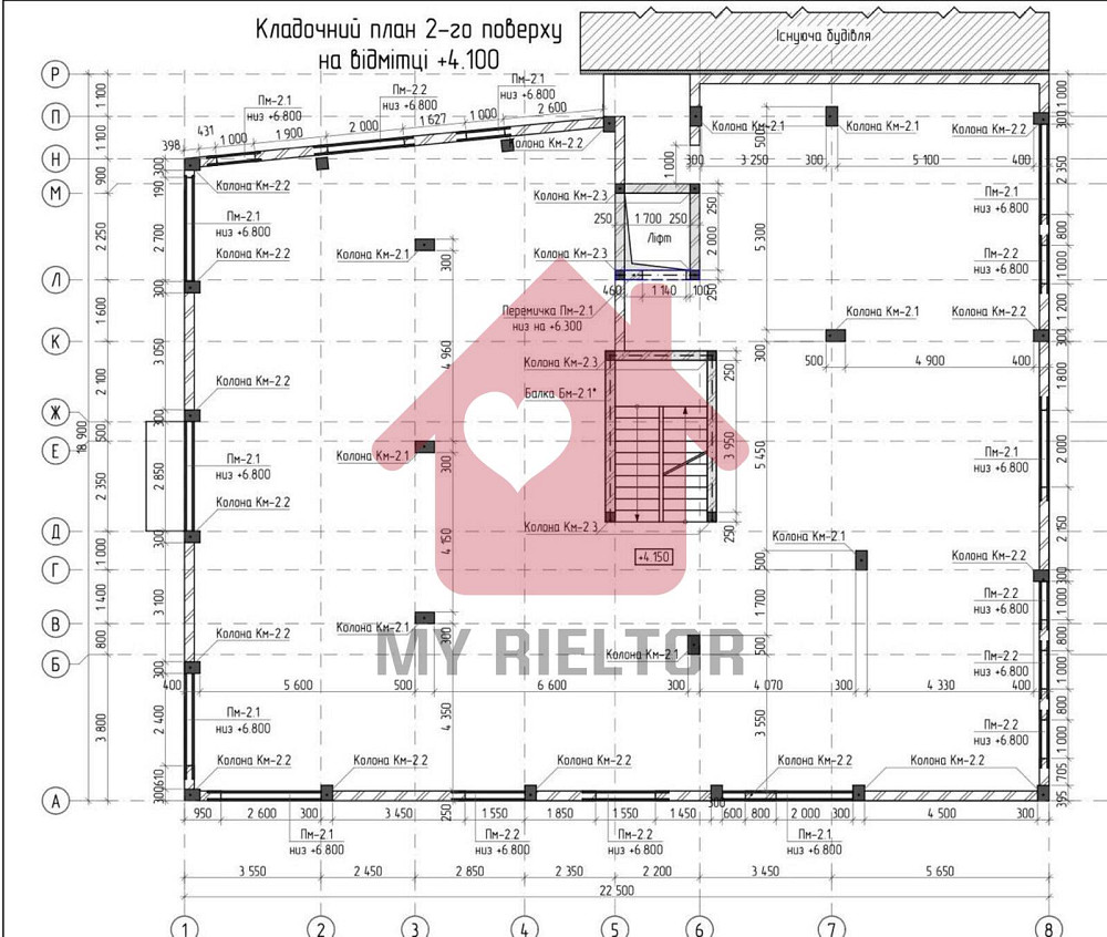 Оренда приміщення вільного призначення на Толстого Л. поверх - 1/2 Uzhhorod - photo 1