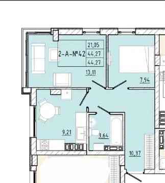 2-х комнатная квартира в ЖК Приморские сады. Крижанівка (Комінтернівський район)