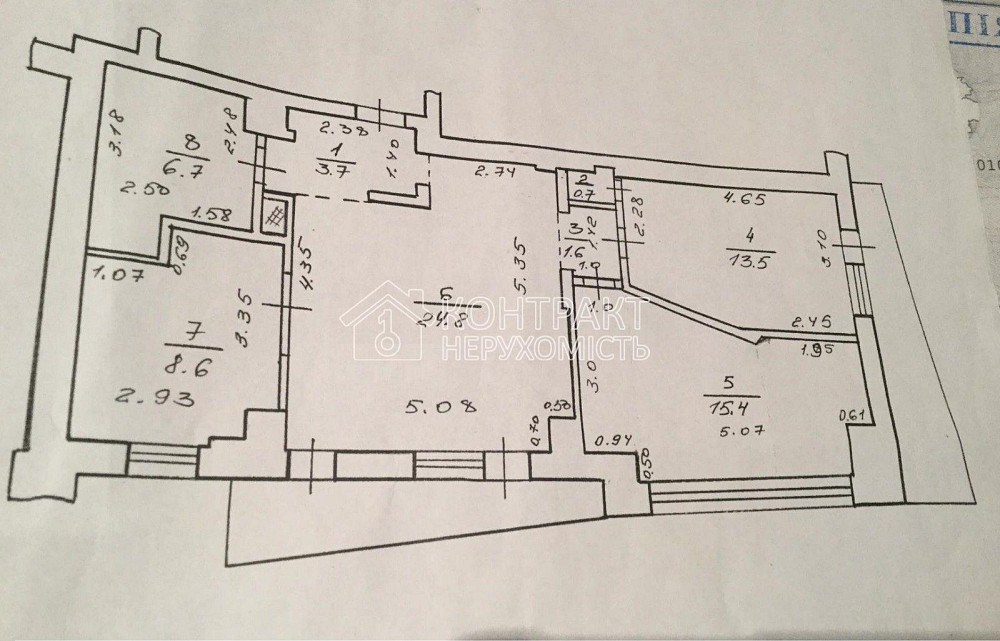 Продаж Квартира 3-кімнатна, 10/16 поверх на вул. Аерокосмічний Харків - фото 19