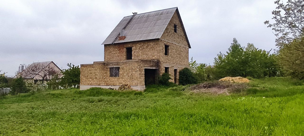 Дом- коробка  на 10 сот  в центре  с. Нерубайское Нерубайське - фото 1