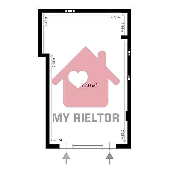 Продаж приміщення вільного призначення на Легоцького поверх - 1 Uzhhorod