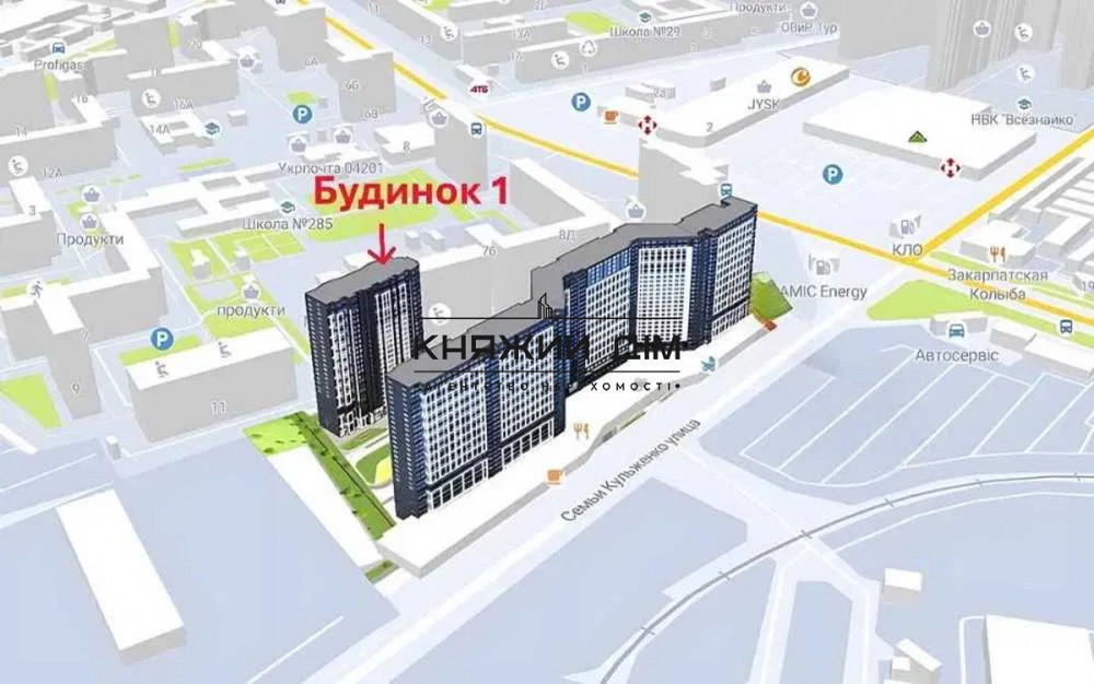 Продаж Квартира 1-кімнатна, 9/16 поверх на вул. Дегтяренка Петра ул./Сім'ї Кульженків Kiev - photo 1