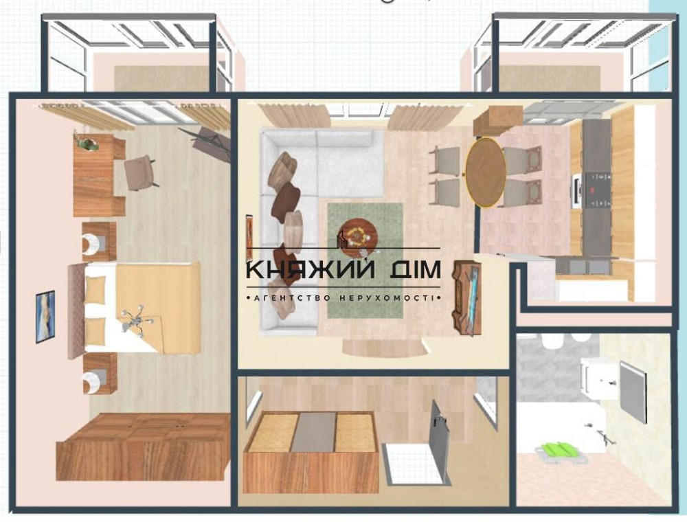 Оренда Квартира 2-кімнатна, 5/6 поверх на Кутузова пер./Євгенія Гуцало пров. Kiev - photo 12